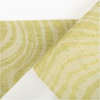 91192-Gardinenstoff-Dekostoff-halbtransparent-Jacquard-Streifen-Wellen-weiss-gruen-1-50m-Breite--MG-2814.jpg Gardinenstoff Dekostoff halbtransparent Jacquard-Streifen Wellen grün – 1,50 m Breite mit Rueckseite