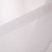 91201-Scheibengardine-mit-oesen-uni-Voile-weiss-50x145cm--HxB---MG-9192.jpg Transparente Scheibengardine aus Voile, 50x145 cm, mit Ösen – leicht, pflegeleicht, schadstoffgeprüft. Ideal für Küche, Bad, Flur oder Kinderzimmer mit Rueckseite
