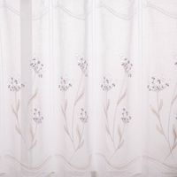 91205-Scheibengardine-Stickerei-Leinenoptik-Blumen-weiss-45x145cm--HxB---MG-9220.jpg Scheibengardine in Leinenoptik mit Blumen-Stickerei, 45x145 cm. Kürzbar ohne Nähen, mit Schnittkante. Natürlich, transparent, ideal für Landhausstil Nahaufnahme