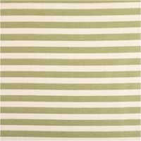 Jacquard Baumwollstoff Maurs – Streifen Natur Grün, extrabreit 2,60 m | Rustikaler Dekostoff für skandinavischen & Landhaus-Stil Vollbild des Stoffes