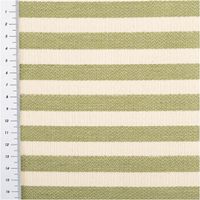 91218-Jacquard-Stoff-Baumwollstoff-Maurs-Streifen-Natur-Gruen-2-60m-Breite--MG-8339.jpg Jacquard Baumwollstoff Maurs – Streifen Natur Grün, extrabreit 2,60 m | Rustikaler Dekostoff für skandinavischen & Landhaus-Stil mit Massband