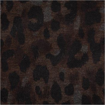 Vicenza Leo Stoff braun– 1,48m breit | Nähstoff für Blazer, Kostüm, Rock & Hose | elastisch, pflegeleicht, elegant Nahaufnahme des Stoffes