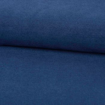 Stretch Jeansstoff Denim Knit – Blau | 1,44 m breit | Weich, elastisch & vielseitig ausgerollt und glatt liegend