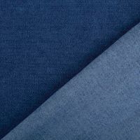 Stretch Jeansstoff Denim Knit – Blau | 1,44 m breit | Weich, elastisch & vielseitig mit Rueckseite