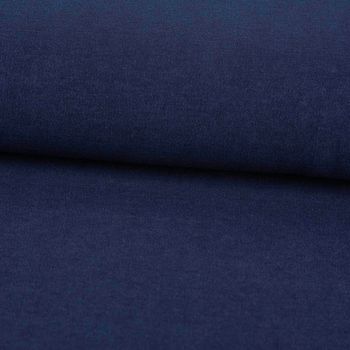 Stretch Jeansstoff Denim Knit – Dunkelblau | 1,44 m breit | Weich, elastisch & vielseitig ausgerollt und glatt liegend
