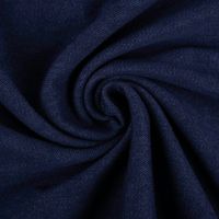 Stretch Jeansstoff Denim Knit – Dunkelblau | 1,44 m breit | Weich, elastisch & vielseitig kunstvoll eingedreht in Falten
