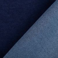 Stretch Jeansstoff Denim Knit – Dunkelblau | 1,44 m breit | Weich, elastisch & vielseitig mit Rueckseite