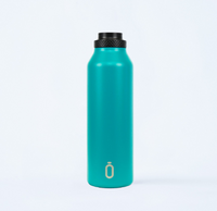 Thermosflasche Runbott MII 600ml Emerald - geschmacksneutral, BPA-frei und auslaufsicher - ohne Verschlussdeckel