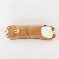 Kissen Spandex Super Soft Cuddle Bear – Braun – 60cm – Kuschelweich & Liebevoll gestaltet liegend