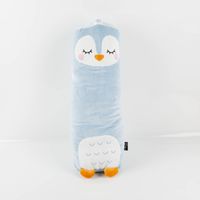 Kissen Spandex Super Soft Cuddle Penguin– Blau – 60cm – Kuschelweich & Liebevoll gestaltet Vollbild