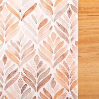 91431-Tischlaeufer-aus-Baumwolle-mit-Aquarell-Ornamenten-weiss-terracotta-40x160cm-von-SCHoeNER-LEBEN---MG-2716.jpg ischläufer aus Baumwolle mit Aquarell Ornamenten in Terracotta-Tönen von SCHÖNER LEBEN. in 40x160cm Detail Motiv