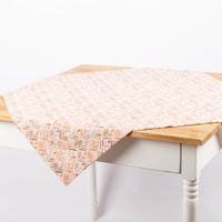 91433-Tischdecke-aus-Baumwolle-mit-Aquarell-Ornamenten-in-Weiss-und-Terracotta-in-versch--Groessen-von-SCHoeNER-LEBEN---MG-2689.jpg Moderne Tischdecke aus Baumwolle mit Aquarell Ornamenten in warmen Terracotta-Tönen in zwei Größen oder nach Maß von SCHÖNER LEBEN. auf quadratischem Tisch