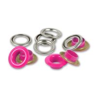 91472-oesen-mit-Scheiben-8mm-pink-silberfarbig-32-Stk-von-Prym--Screenshot-2025-05-01-130446.jpg Prym Ösen 8 mm mit pinkfarbiger Oberseite und silberfarbigen Scheiben lose fotografiert vor einem weißen Hintergrund