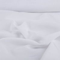 Gardinenstoff Voile Scherli wollweiß mit Bleiband – raumhoch 280 cm | Elegante Meterware für lichtdurchflutete Fenster stilvoll und harmonisch drapiert