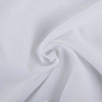 Gardinenstoff Voile Scherli wollweiß mit Bleiband – raumhoch 280 cm | Elegante Meterware für lichtdurchflutete Fenster kunstvoll eingedreht in Falten