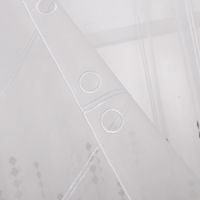 91539-Scheibengardinen-Meterware-Effektvoile-Stickerei-Raute-weiss-grau-45cm-hoch--MG-1047.jpg Scheibengardine Effektvoile Raute weiß-grau – 45 cm hoch, Meterware | Transparenter Voile mit moderner Stickerei, nähfrei kürzbar Rueckseite