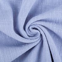 Baumwollstoff Cotton Slub Washed Lavendel-Blau– Weich, luftig & perfekt für sommerliche Kleidung kunstvoll eingedreht in Falten