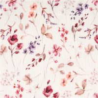 91630-Jersey-Stoff-Rippjersey-Baumwolle-Digital-Wiesenblumen-wollweiss-bunt-1-35m-Breite--MG-0416.jpg Jersey Stoff Rippjersey Baumwolle Wiesenblumen wollweiß bunt – weich, elastisch & hautfreundlich (1,35 m Breite) Nahaufnahme