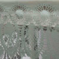 Abwaschbare Tischdecke "Amira" mit Häkelspitze – Rechteckig, Beach blue, 137x180cm Detailaufnahme