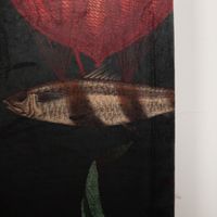 91722-Vorhang-Samtvorhang-Fische-Blumen-Heissluftballon-mit-Smok-Schlaufenband-245x130cm--HxB--oder-Wunschmass-von-SCHoeNER-LEBEN---MG-1802.jpg Samtvorhang Fische, Blumen & Heißluftballon in Dunkelgrün und Rot mit Smok-Schlaufenband Detail Motiv