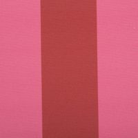 Baumwollstoff Halbpanama mit Streifen – Pink & Rot Detail
