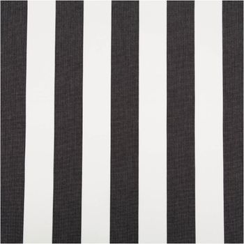 Outdoorstoff Toldo in Schwarz-Weiß – Dein robuster Begleiter für draußen Vollbild des Stoffes