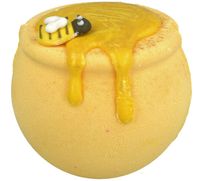 91825-Badebomben-3er-Geschenkset-You--re-Blooming-Lovely-Blaster-Gift-Pack-von-Bomb-Cosmetic--Screenshot-2025-05-26-205640.jpg Runde Badebombe Honey Pot mit Honigtopping und kleiner Biene aus Deko