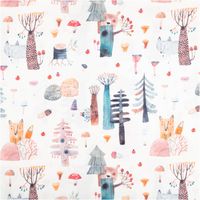 91851-Vorhangstoff-Leinenlook-mit-10--Leinen-Waldtiere-mit-Baeumen-ecru-bunt-1-40m-Breite--MG-2800.jpg Vorhangstoff Waldtiere Leinenlook bunt – ideal fürs Kinderzimmer Vollbild