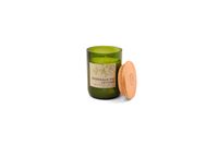Freigestelltes Produktbild der Bordeaux Fig & Vetiver Duftkerze mit Holzdeckel