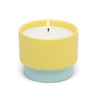 91870-Duftkerze-Sojakerze-Colour-Block-170g-Yellow-Ceramic-Candle-Minty-Verde-von-Paddywax-CB0604EU--1-.jpg Gelbe Duftkerze Paddywax Minty Verde brennend in farbigem Keramikgefäß