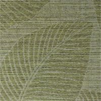 91889-Gardinenstoff-Dekostoff-halbtransparent-Jacquard-Streifen-Blaetter-weiss-gruen-1-50m-Breite-IMG-4382.jpg Eleganter Jacquard-Gardinenstoff in Weiß mit modernen Streifen und Blättermotiven in frischem Grün. Der halbtransparente Stoff mit 1,50 m Breite verschönert Fenster als dekorativer Store oder Vorhang - Blattmotiv