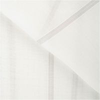 91903-Gardinenstoff-Stores-halbtransparent-Streifen-wollweiss-hellgrau-mit-Bleiband-300cm-hoch--MG-2831-2.jpg Gefalteter Gardinenstoff Stores halbtransparent, Streifenmuster und weiche Stoffdrapierung gut erkennbar.