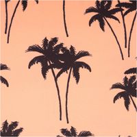 91910-Badeshorts-Stoff-Palmen-recycelt--wasserabweisend--schnell-trocknend-orange-1-48m-Breite--MG-2265.jpg Badeshorts Stoff Palmen recycelt, wasserabweisend, schnell trocknend orange 1,48m Breite Nahaufnahme
