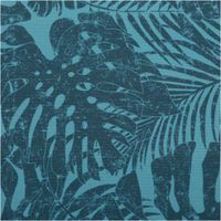 91915-Badeshorts-Stoff-Monstera-Blaetter-recycelt-wasserabweisend-schnell-trocknend-petrol-1-48m-Breite--MG-2227.jpg Badeshorts Stoff Monstera Blätter recycelt wasserabweisend schnell trocknend petrol 1,48m Breite Nahaufnahme
