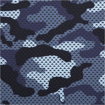 Badeshorts Stoff Camouflage recycelt wasserabweisend schnell trocknend blau 1,48m Breite Nahaufnahme