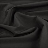 Badeshorts Stoff recycelt wasserabweisend schnell trocknend uni schwarz 1,48m Breite stilvoll und harmonisch drapiert