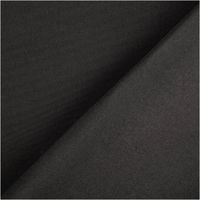 Badeshorts Stoff recycelt wasserabweisend schnell trocknend uni schwarz 1,48m Breite mit Rueckseite