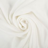 Futterstoff 4-Wege-Stretch weiß – elastischer Stoff für Badeshorts & Sportkleidung kunstvoll eingedreht in Falten