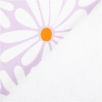 91932-Frottee-Stoff-Digitalprint-Blumen-lila-weiss-1-5m-Breite--MG-2838.jpg Frottee Stoff Blumen lila-weiß 150cm – weich, bunt & saugstark mit Rueckseite