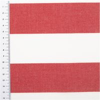 Outdoorstoff Toldo in Rot-Weiß – Dein robuster Begleiter für draußen mit Massband