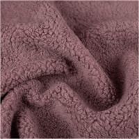 91979-Teddy-Fleece-Baumwoll-Krimmer-Plueschstoff-einfarbig-lila-1-6m-Breite--MG-3068.jpg Flauschiger Teddy Fleece aus Baumwolle in Lila – perfekt zum Kuscheln stilvoll und harmonisch drapiert