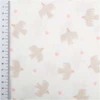 91981-Musselin-Stoff-Bio-Baumwolle-Birds-weiss-1-33m-Breite--MG-2972.jpg Musselin Stoff Bio Baumwolle Birds Weiß – Perfekt für zauberhafte Nähprojekte mit Massband