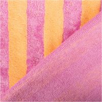 92022-Frottee-Stoff-Baumwolle-Bambus-Streifen-pink-orange-150cm--MG-3584.jpg Flauschiger Frottee-Stoff mit Blockstreifen in Pink und Orange – weicher Doubleface-Stoff aus Bambus-Viskose & Baumwolle. Saugfähig, hautfreundlich und perfekt für Handtücher, Bademäntel, Kindertextilien & Spa-Accessoires. Stoffbreite: 150 cm - mit Rueckse