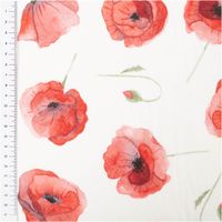 92026-Vorhangstoff-Baumwollstoff-Popeline-Watercolour-Poppy-Mohnblumen-vanille-rot-1-40m-Breite--MG-3667.jpg Popeline Baumwollstoff – Watercolour Poppy vanille rot mit Massband
