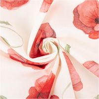 92026-Vorhangstoff-Baumwollstoff-Popeline-Watercolour-Poppy-Mohnblumen-vanille-rot-1-40m-Breite--MG-3668.jpg Popeline Baumwollstoff – Watercolour Poppy vanille rot kunstvoll eingedreht in Falten
