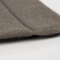 Outdoor Sitzkissen taupe 39x39x1 cm – wasserabweisend & rutschfest Detailaufnahme