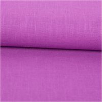 92097-Leinenstoff-mit-Baumwolle-vorgewaschen-einfarbig-orchid-purple1-40m-Breite-IMG-4251.jpg Vorgewaschener Leinenstoff mit Baumwollanteil, einfarbig in kräftigem Orchideenlila, ideal für Dekoration, Bekleidung und kreative Nähprojekte - ausgerollt und glatt liegend