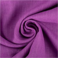 92097-Leinenstoff-mit-Baumwolle-vorgewaschen-einfarbig-orchid-purple1-40m-Breite-IMG-4257.jpg Vorgewaschener Leinenstoff mit Baumwollanteil, einfarbig in kräftigem Orchideenlila, ideal für Dekoration, Bekleidung und kreative Nähprojekte - kunstvoll eingedreht in Falten