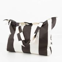 92148-Tasche-Shopper-aus-Baumwolle-mit-Streifen-schwarz-ecru-von-SCHoeNER-LEBEN--IMG-6250.jpg Tasche Shopper aus Baumwolle mit Streifen schwarz ecru von SCHÖNER LEBEN.