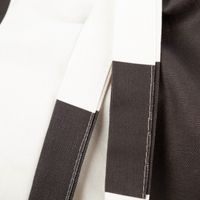 92148-Tasche-Shopper-aus-Baumwolle-mit-Streifen-schwarz-ecru-von-SCHoeNER-LEBEN--IMG-6255.jpg Tasche Shopper aus Baumwolle mit Streifen schwarz ecru von SCHÖNER LEBEN. Detailansicht Henkel